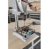 WOLFCRAFT Maschinenschraubstock Grauguss 85 mm grau