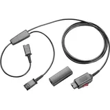 HP Poly Headset-Splitter - Schwarz