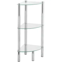 Wenko Haushalts- und Badeckregal Yago mit 3 Glasplatten