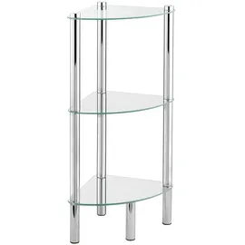 Wenko Haushalts- und Badeckregal Yago mit 3 Glasplatten