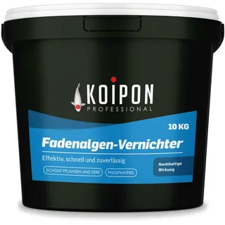 KOIPON Fadenalgen-Vernichter 10 kg, Phosphatfreie Algenbekämpfung, Fadenalgenvernichter gegen Algenwachstum und Fadenalgen im Gartenteich