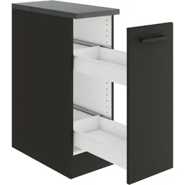 OPTIFIT Apothekerschrank Palma 30 x 60 x 84,8 cm Schwarz