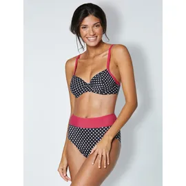 Feel Good Bügel-Bikini Damen Rot/Schwarz 40 Cup B