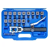 SW-Stahl 24518L Hydraulik Bördelgerät, für Kraftstoff, Brems, Getriebe, Öl-und Klimaanlagen-Leitungen, 29-teilig