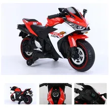 ES-Toys Elektro Kindermotorrad 888 rot (12 V)