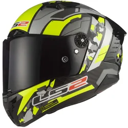 LS2 FF805 Thunder C Space Helm neongelb-grau