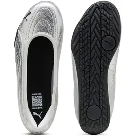 Puma Damen Catch Metallic Whisper Ballerinas 40, Silver Black Metallic - 40 EU