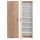 Procontour Mehrzweckschrank PROCONTOUR "Haushaltsschrank Clara", braun, B:50cm H:167cm T:52cm, Schränke, Mehrzweckschrank