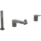 Ideal Standard La Dolce Vita Wannenrandarmatur 4-Loch Magnetic Grey