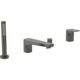 Ideal Standard La Dolce Vita Wannenrandarmatur 4-Loch Magnetic Grey