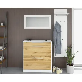 borchardt Möbel Garderoben-Set Oliva 3 Stk. beige