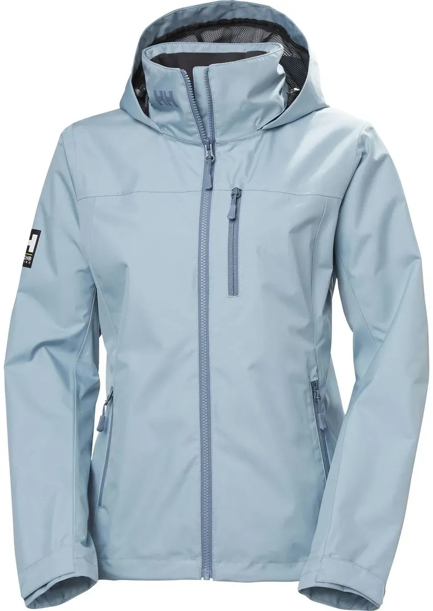 Helly Hansen W Crew Hooded Jacket 2.0 windy blue (561) 4XL