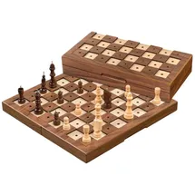 Philos Schachkassette Blindenschach, Feld 33 mm