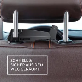 Baseus Rücksitz Kopfstütze Halterung 4,0''-6,5'' Schwarz