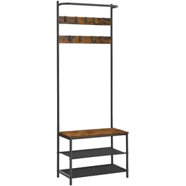 VASAGLE Garderobenständer HSR411B01 Braun