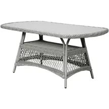 VCM Hvalo Gartentisch 165 x 90 x 75 cm Beige/Khaki