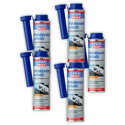 5x 300ml LIQUI MOLY 21284 Additiv Katalysatorschutz Kraftstoff Additiv Benziner