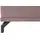 OTTO home Polsterhocker Costello 133 x 47 x 72 cm Polyester Lila