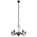 LINDBY Kronleuchter Shervan, Aus Metall, Antik, / 38