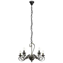 LINDBY Kronleuchter Shervan, Aus Metall, Antik, / 38