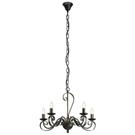 LINDBY Kronleuchter Shervan, Aus Metall, Antik, / 38