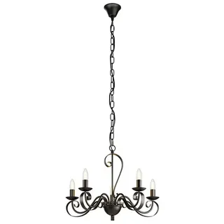 LINDBY Kronleuchter Shervan Aus Metall, für Wohnzimmer / Esszimmer, Von Lindby