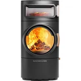 Austroflamm Kaminofen Clou Xtra Back