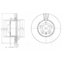 Delphi Bremsscheibe BG3998C