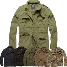 Vintage Industries Cranford Parka Hell Oliv  XL