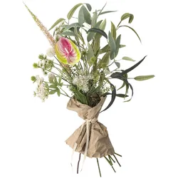 Bloomingville Künstlicher Blumenstrauß Blush, Künstliche Blumen, Ø 30xH80 cm