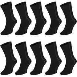 Chili Lifestyle BUSINESS Socken 10 Paar Baumwolle Weichbund Herren