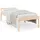 vidaXL Seniorenbett 75x190 cm Massivholz Kiefer