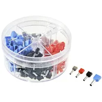 TRU Components TC-11599332 Aderendhülsen-Sortiment 0.75 mm2, 1 mm2, 1.5