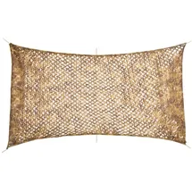 vidaXL Tarnnetz mit Aufbewahrungstasche 506x279 cm Sandfarbe - Beige