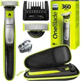 Philips Oneblade Rasierer QP2734/20 + Rasiereretui