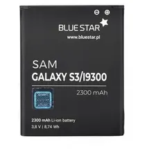 Bluestar Akku Ersatz kompatibel mit Samsung I9300 Galaxy S3 2300 mAh Batterie Accu EB-L1H2LLU, EB585158LP)