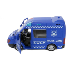 Bubble-Store Spielzeug-LKW Spielzeug Rettungswagen mit Friktionsantrieb und blau