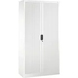 Californian Products Stahlschrank mit Rollladen 100 x 198 cm Kunststoff/Metall weiß