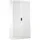 Californian Products Stahlschrank mit Rollladen 100 x 198 cm Kunststoff/Metall weiß