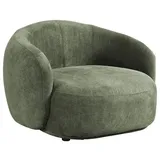 Home Deluxe Sessel CASARA Webstoff Dunkelgrün