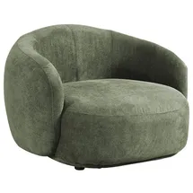 Home Deluxe Sessel CASARA Webstoff Dunkelgrün