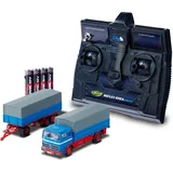 CARSON RC-Auto Mercedes-Benz 1620 Plane mit Anhänger 2,40GHz RTR blau