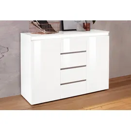 INOSIGN Tecnos Kombikommode Mailand 120x86cm weiß