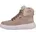 Stiefelette Stiefelette Veloursleder/Textil Weiß/Beige 37 5