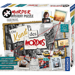 KOSMOS Murder Mystery Puzzle – Die Kunst des Mordes Gesellschaftsspiel Mehrfarbig