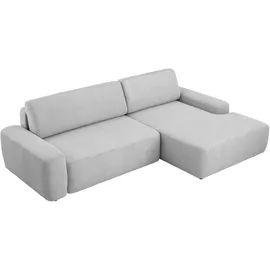 Home Affaire Eckcouch Cord 2-Sitzer Grau