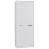 marmex möbel Drehtürenschrank Grant 13 75 x 195 x 54 cm Weiß