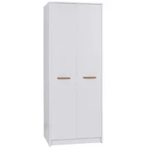 marmex möbel Drehtürenschrank Grant 13 75 x 195 x 54 cm Weiß