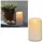 Star Trading M-Twinkle LED Stumpenkerze 15 cm gelb