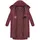 Marikoo Winterjacke "Soranaa", Damen, Gr. M, rot (wine), Obermaterial: 100% Polyester; Futter: 100% Polyester; Wattierung: 100% Polyester; Ärmelfutter: 100% Polyester, Jacken Winterjacke, langer Winter Mantel mit Kapuze